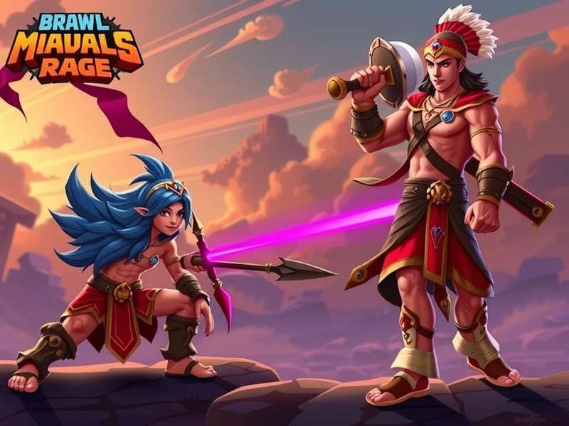 Brawlhalla gameplay showcasing rage mechanics