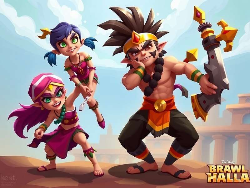 Complete Brawlhalla Characters PNG Collection - Transparent Background Assets