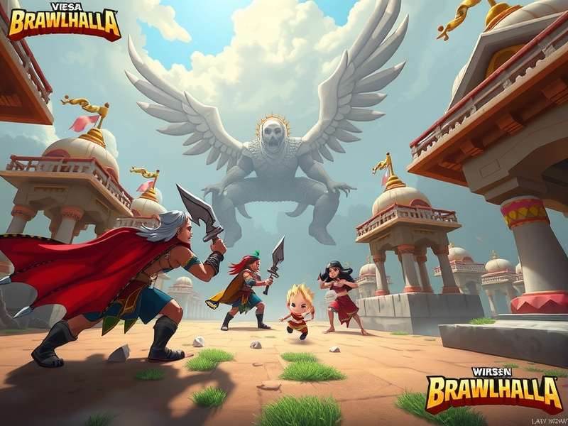 Brawlhalla character roster showing multiple legends