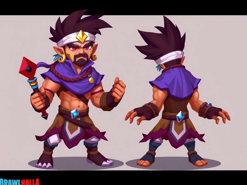 Orion Brawlhalla PNG - Transparent Character Asset