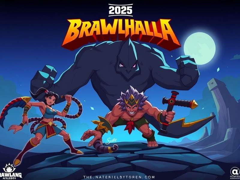 Brawlhalla October 2025 Halloween Event - Pumpkinhead Mordex and Ghostly Nai Skins