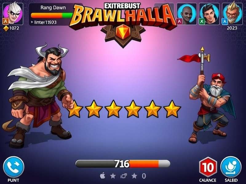 Brawlhalla Competitive Ranks Chart from Tin to Valhallan