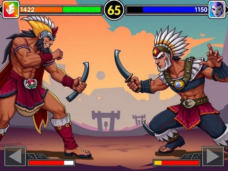 Brawlhalla combo showcase with multiple legends executing strings