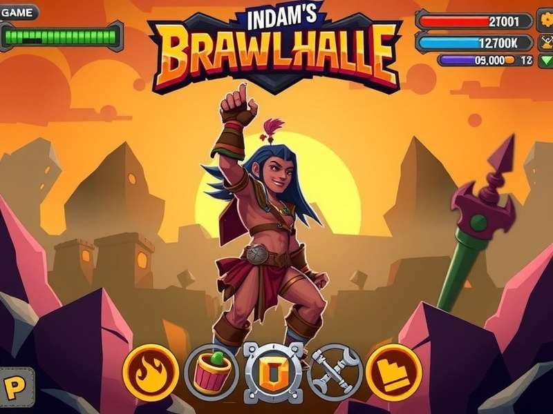 Brawlhalla redeem code screen on PC and mobile