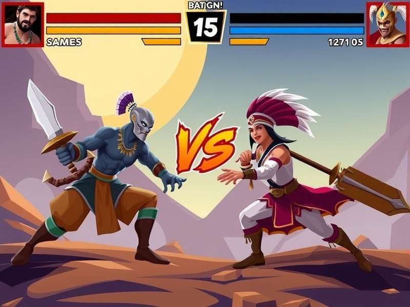 Intense Brawlhalla 1v1 ranked match between Tezca and Arcadia on the Twilight Grove stage