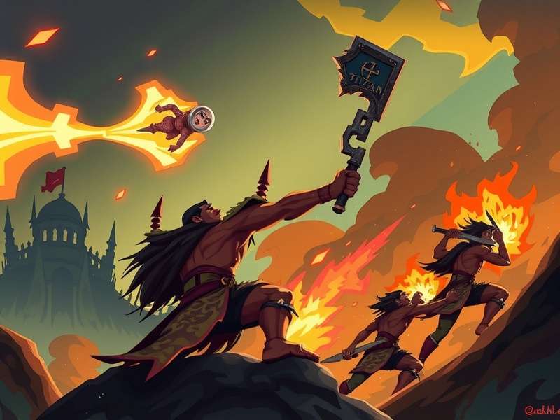 Brawlhalla and Attack on Titan crossover art featuring Levi and Eren