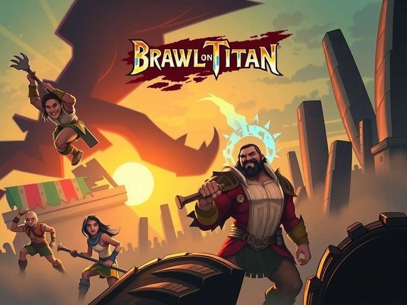 Brawlhalla gameplay screenshot showing ODM Gear mechanics