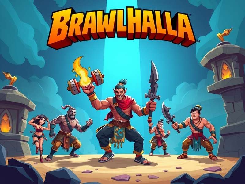 Brawlhalla Character Selection Screen Showcasing Multiple Legends