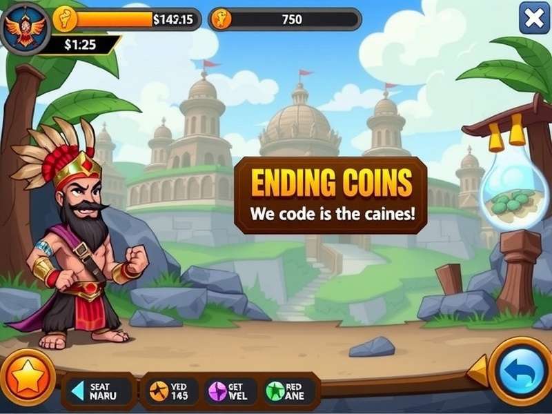 Brawlhalla Redeem Codes Screen with Mammoth Coins