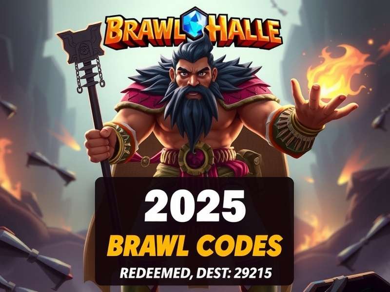 Step-by-step visual guide to redeem Brawlhalla codes on official website