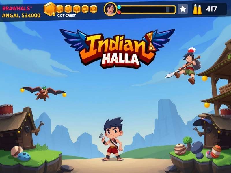 Brawlhalla gameplay statistics dashboard showing real-time tracking