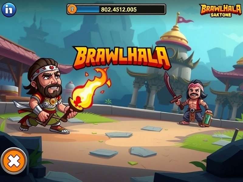 Collection of Brawlhalla redemption codes showing Mammoth Coins, skins, and exclusive items