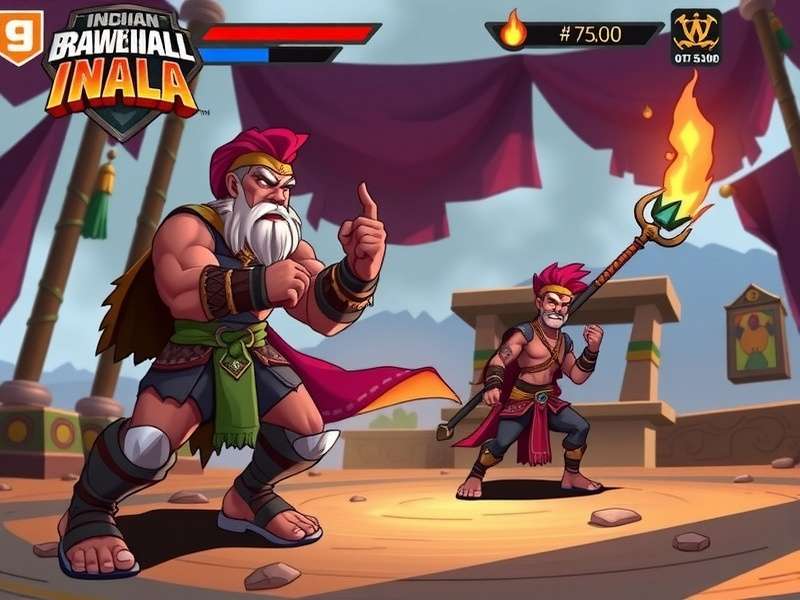 Brawlhalla gameplay featuring multiple legends in combat