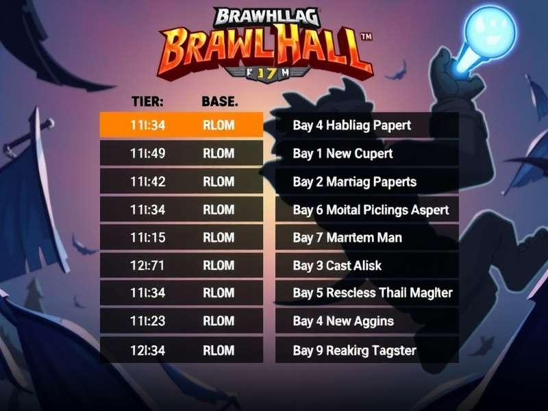 Brawlhalla Tier List Visualization for Legends and Weapons