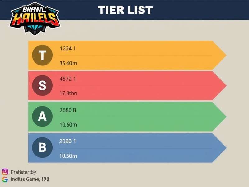 Visual infographic of Brawlhalla character tier list for 2024 showing Mordex and Queen Nai at the top