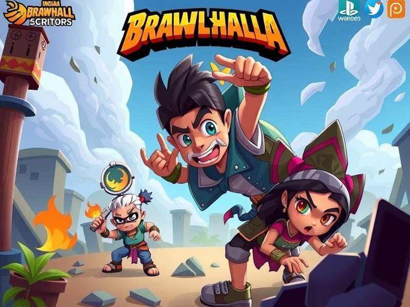Brawlhalla 7.02 Patch Update Showcasing New Legend and Map