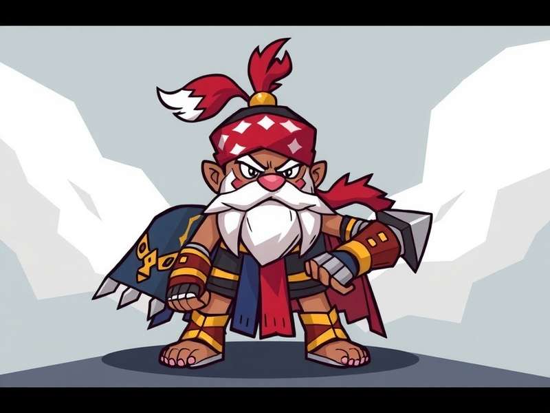 Digital artist drawing Brawlhalla character on graphics tablet