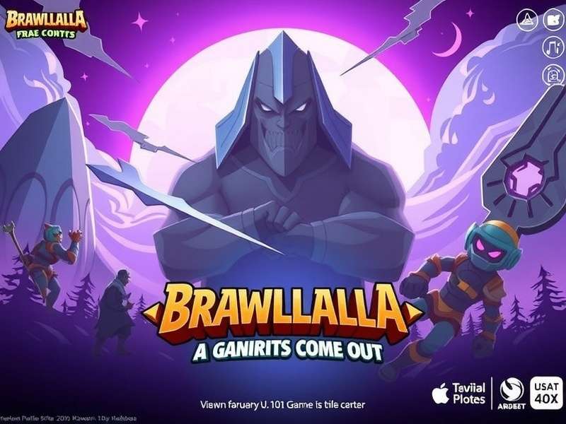 Brawlhalla Release Date Celebration Art