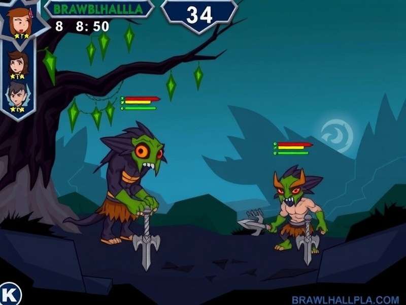 Collage of diverse Brawlhalla fan art and community creations