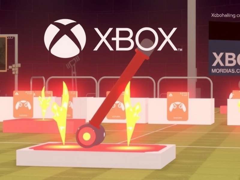 Xbox Cloud Gaming Argentina Beta interface running Brawlhalla on a smartphone and laptop