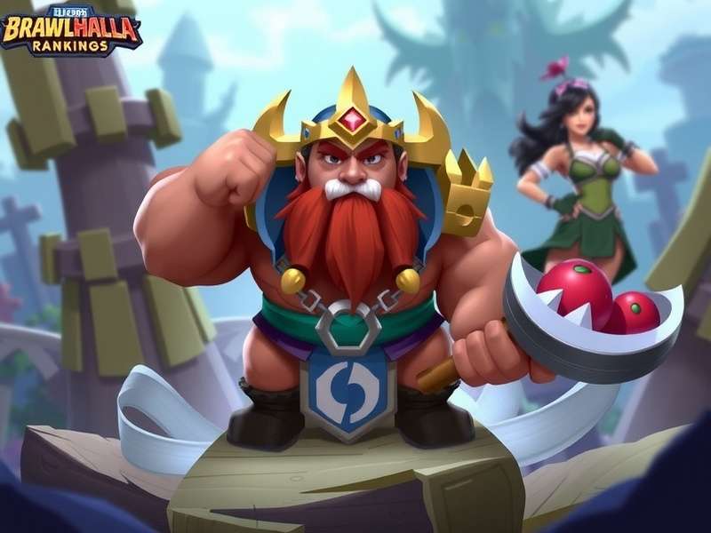 Brawlhalla competitive ranking ladder showing tiers from Bronze to Diamond