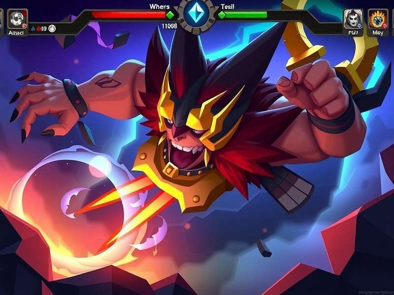 Orion Brawlhalla character art showcasing spear and rocket lance