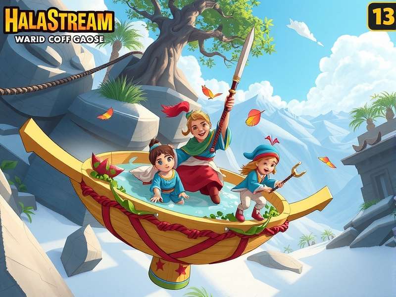 Dynamic Brawlhalla esports match featuring colorful characters in combat