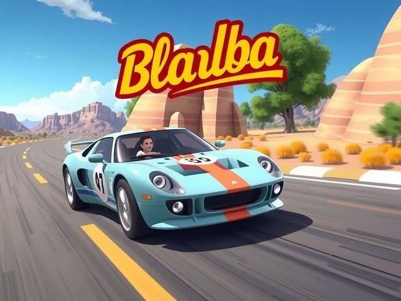 Brawlhalla Blabla Car gameplay screenshot showing characters in vehicle-like poses