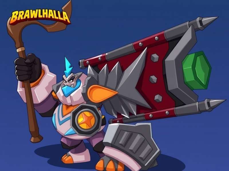 Brawlhalla Roster Collage featuring Orion, Queen Nai, and Bodvar