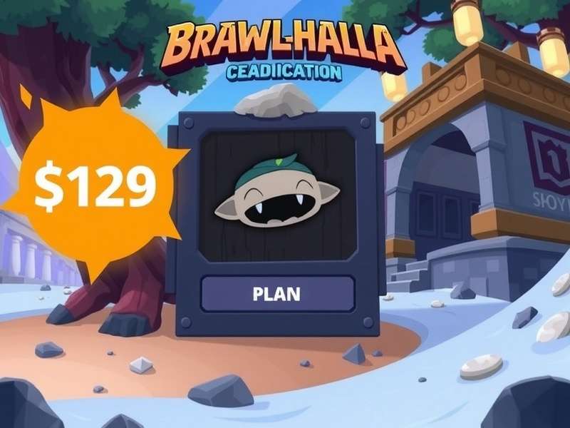 Brawlhalla Mammoth Coins Redemption Screen with Golden Coins
