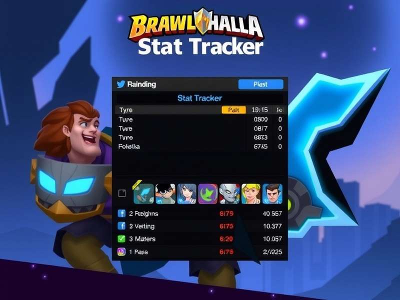 Competitive gaming setup with analytics dashboard on screen