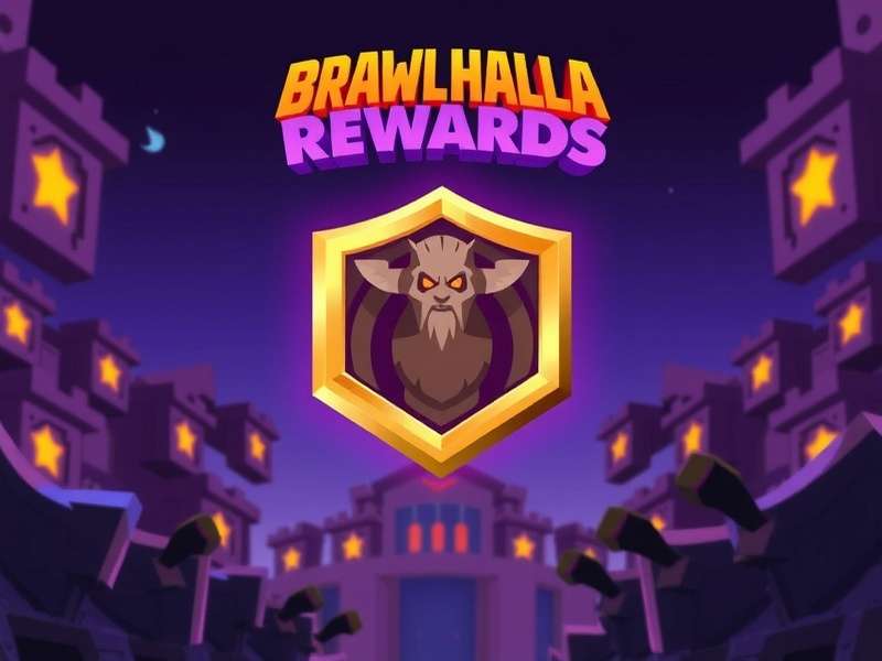 Brawlhalla Twitch Rewards dashboard showing exclusive skins and drop progress