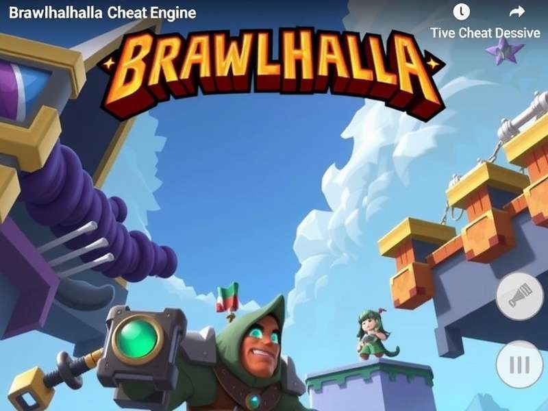 Brawlhalla Cheat Engine guide banner featuring Indian community artwork