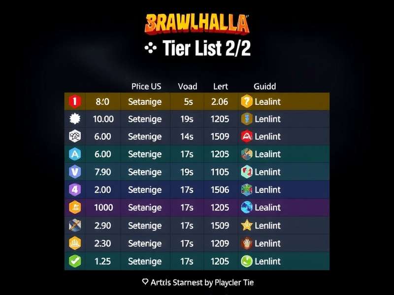 Brawlhalla 2v2 Tier List — India Meta Guide with exclusive data and pro player rankings