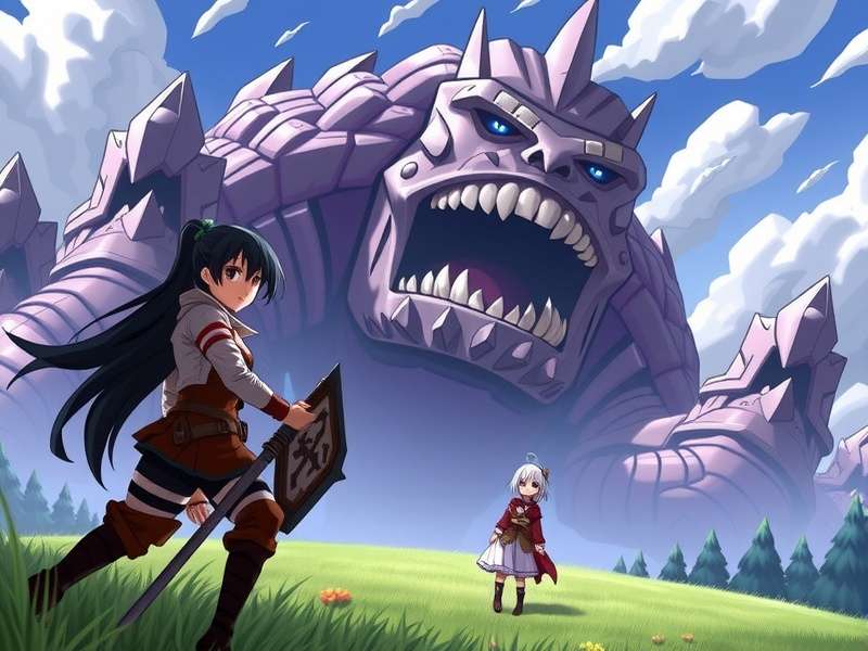 Brawlhalla Attack on Titan crossover delay banner artwork featuring Eren, Mikasa, and Levi